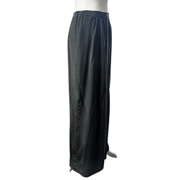 Vintage ARGENTI womens 8 100% Silk Maxi Opera Length Skirt Hong Kong Walk-Slit - Picture 7 of 11